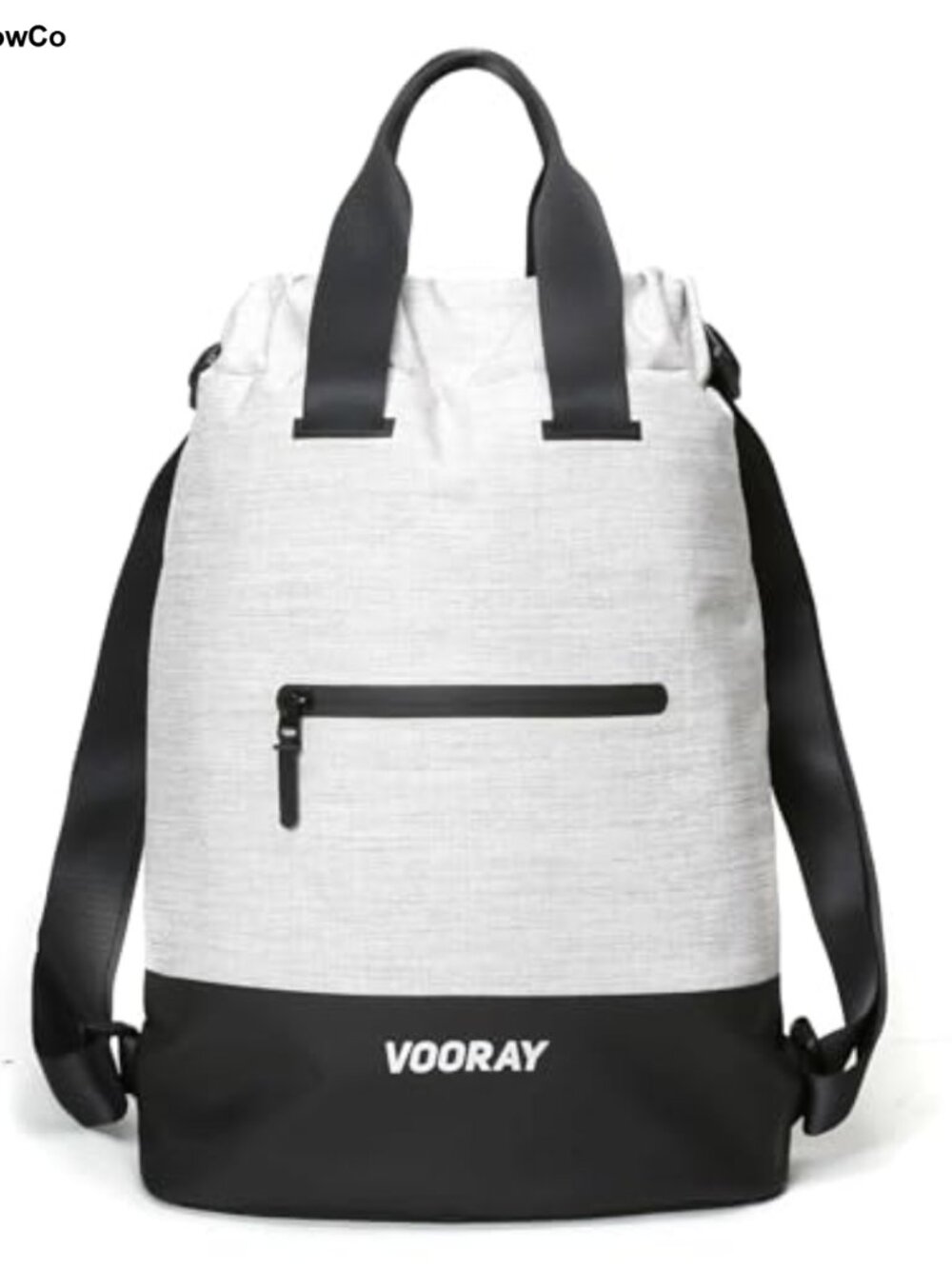 VOORAY Flex Cinch Backpack Drawstring Gym Bag 23L Water Resistant